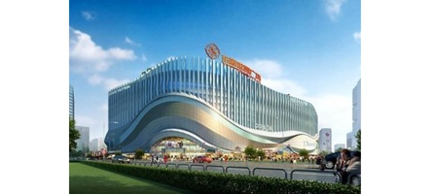 廣杰GOJEK：蘭州東甌世貿(mào)廣場安裝640000風(fēng)量油煙凈化案例